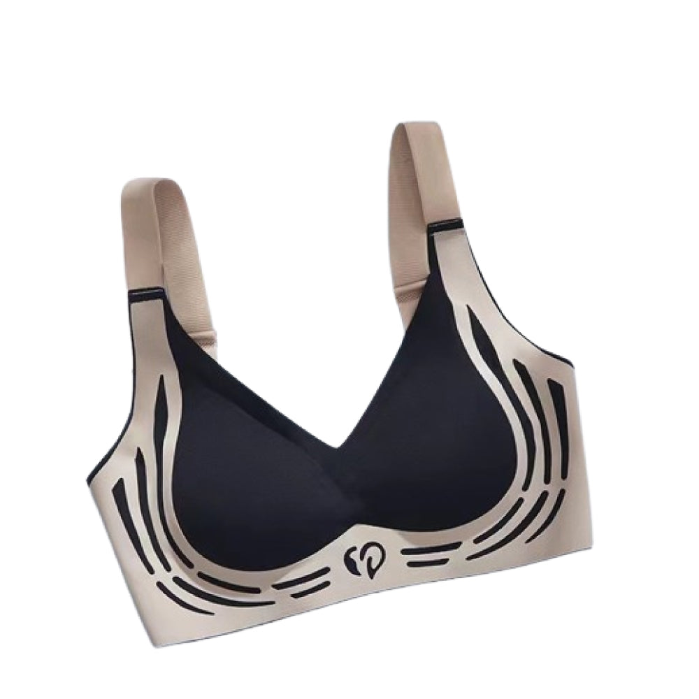 Women's Plus Size Sports Bra - Soft Support with Adjustable Straps