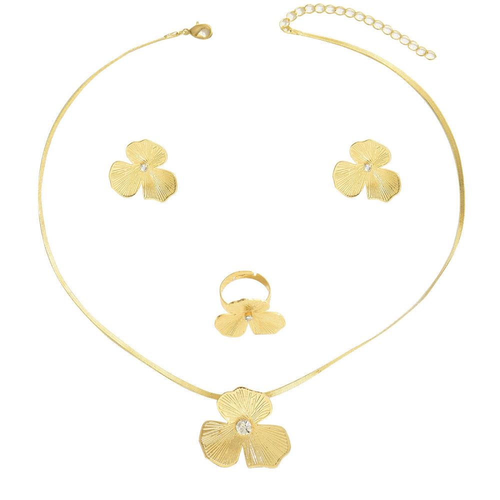 Simple Ladies Necklace and Earring Sets for Women – Perfect for Suit Niche