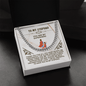 Amazing Step Dad, Thanks for putting up with my Mom - Cuban Link Chain Necklace | Father's Day Step Dad Gift | Birthday Gift for Step Dad | Bonus Dad Gift - Beauty Belliss