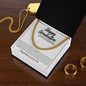 Happy Graduation Best Graduation Gifts for Him, Cuban Chain Necklace for Him on Graduation Day, High School/ College Graduation Gifts for Boy