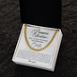 Promise Necklace For Him, Promise Gifts For Him, Boyfriend Promise Necklace, Gift For Boyfriend, Boyfriend Birthday Gift, Cuban Chain Necklace For Him