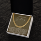 IT'S TIME TO SUIT UP WILL YOU BE MY BEST MAN CUBAN LINK CHAIN - Best Man Chain For Wedding - Best Man Proposal Gift - Mens Cuban Link Chain - Will You Be My Best Man