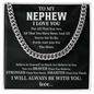 To my Nephew Cuban Link Chain