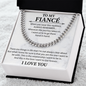 To my fiancé necklace - Necklace For Boyfriend Cuban Link Chain – My Life, My Love, My Bestfriend