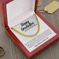 Happy Graduation Best Graduation Gifts for Him, Cuban Chain Necklace for Him on Graduation Day, High School/ College Graduation Gifts for Boy