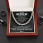 To my Nephew Cuban Link Chain