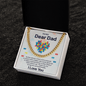 Autism Dad Gift | Cuban Link Chain | Father's Day Gift | Tiny Puzzle Piece Necklace | Autism Awareness - Beauty Belliss