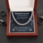 Gift to My Stepped Up Dad Necklace for Stepped Up Dad Stepfather, Thank You for Everything My Step Dad Fathers Day Cards, Father's Day Necklace, Gifts for Step Dads On Father S Day - Beauty Belliss