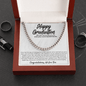 Happy Graduation Best Graduation Gifts for Him, Cuban Chain Necklace for Him on Graduation Day, High School/ College Graduation Gifts for Boy - Beauty Belliss