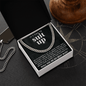 IT'S TIME TO SUIT UP WILL YOU BE MY BEST MAN CUBAN LINK CHAIN - Beauty Belliss