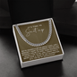 IT'S TIME TO SUIT UP WILL YOU BE MY BEST MAN CUBAN LINK CHAIN - Best Man Chain For Wedding - Best Man Proposal Gift - Mens Cuban Link Chain - Will You Be My Best Man - Beauty Belliss
