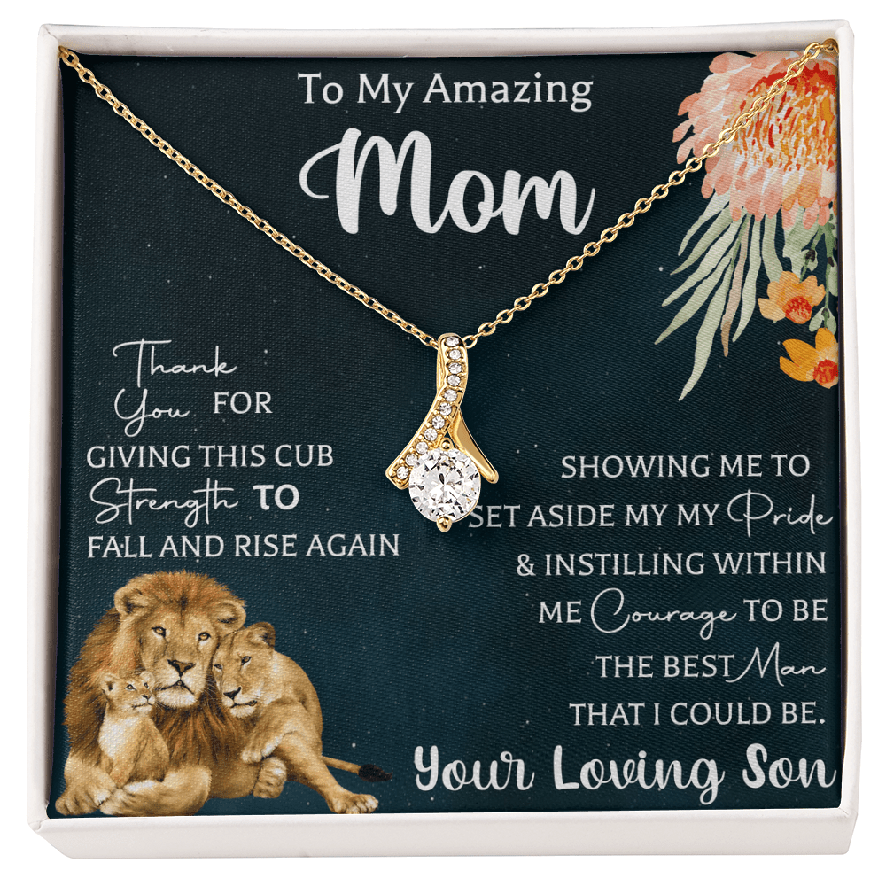My Amazing Mom | My Best Friend - Alluring Beauty Necklace - Beauty Belliss