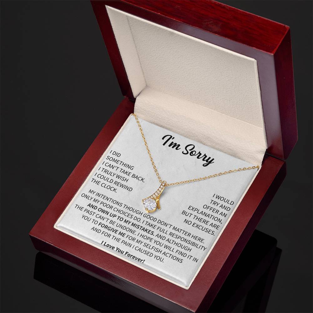 premium quality apology necklace designed for women