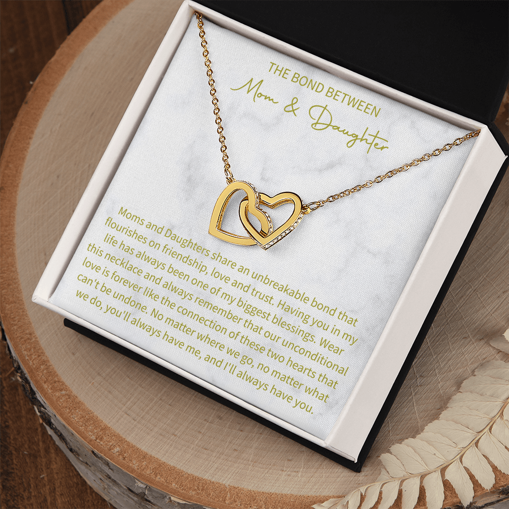 The bond between mom and daughter necklace, Daughter Necklace, Mother Daughter Keepsake, Mother And Daughter Gift, Mother To Daughter Gift, Mother Daughter Charm - Beauty Belliss