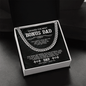 To My Bonus Dad - Cuban Chain Necklace - Beauty Belliss
