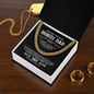 To My Bonus Dad - Cuban Chain Necklace - Beauty Belliss