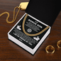 To my Bonus son Cuban Link Chain - Beauty Belliss