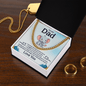 To my dad Cuban Link Chain - Beauty Belliss