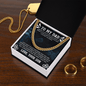 To My Dad Cuban Link Chain, To My Dad Gift, Dad Gifts from Daughter, Dad Gifts, Thank You Dad Gift, Father Necklace, Father's Day Gifts for Dad from Daughter - Son, Gift From Son, Papa Gift, Father's Day Jewelry - Beauty Belliss