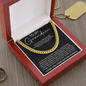 To my Grandson necklace - Cuban Chain Necklace, Gift For Grandson, Grandson Gifts From Grandparents, Grandson Gifts From Grandma And Grandpa, Grandson Birthday Cards For Men, Grandson Christmas Gifts - Beauty Belliss