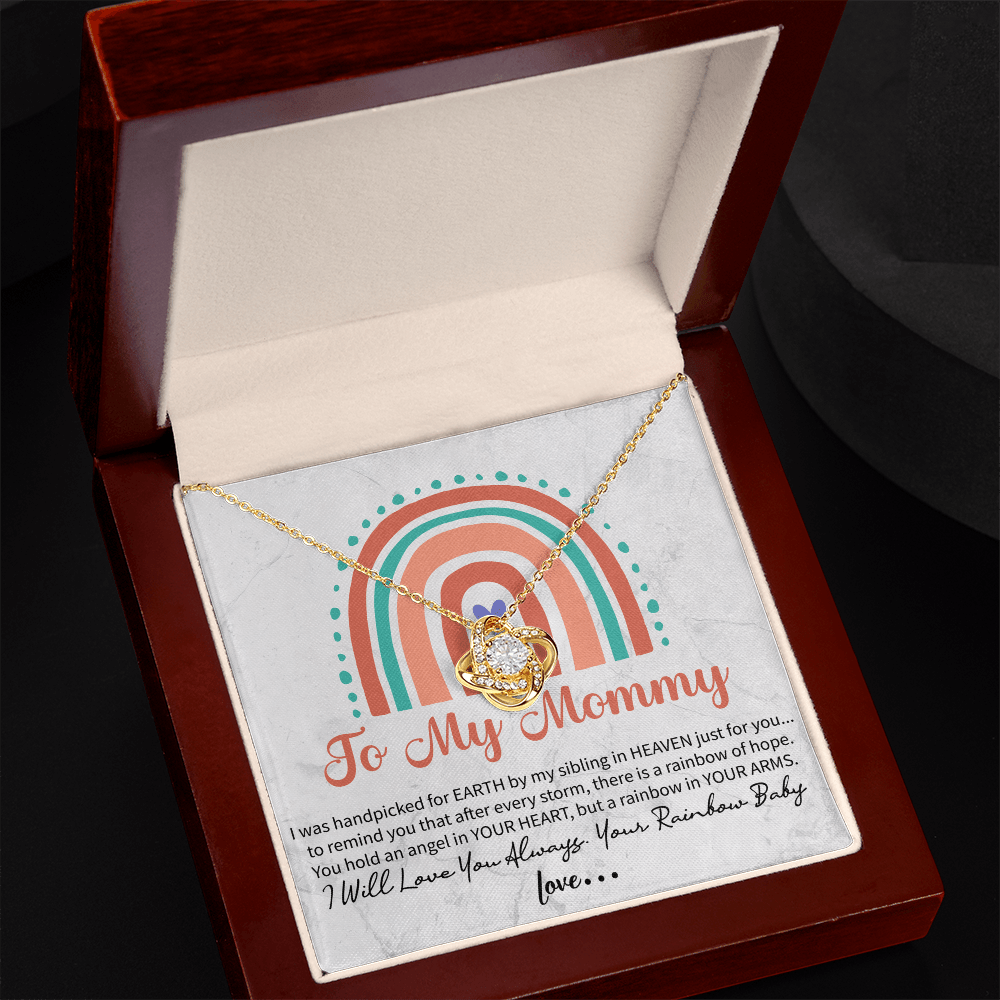 To my mommy Love Knot Necklace - Beauty Belliss