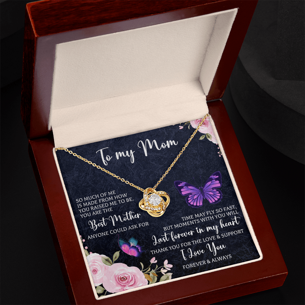 To My Mother Necklace, Mother's Day Gifts for Mom, Necklace for Mom from Son, Daughter, Birthday Gifts, Wedding Gifts for Mom - Beauty Belliss
