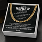 To my Nephew Cuban Link Chain - Beauty Belliss