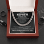 To my Nephew Cuban Link Chain - Beauty Belliss
