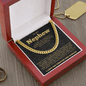 To my nephew necklace - Cuban Chain Necklace For Nephew From Aunt/Uncle, Nephew Birthday Gift From Uncle, Graduation Gift For Nephew, Present for Nephew, Christmas Gift For Nephew - Beauty Belliss
