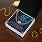 To the best Dad Cuban Link Chain - Fathers day gift - Beauty Belliss