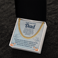 To the soon to be Dad Cuban Link Chain - Fathers day gifts - Beauty Belliss