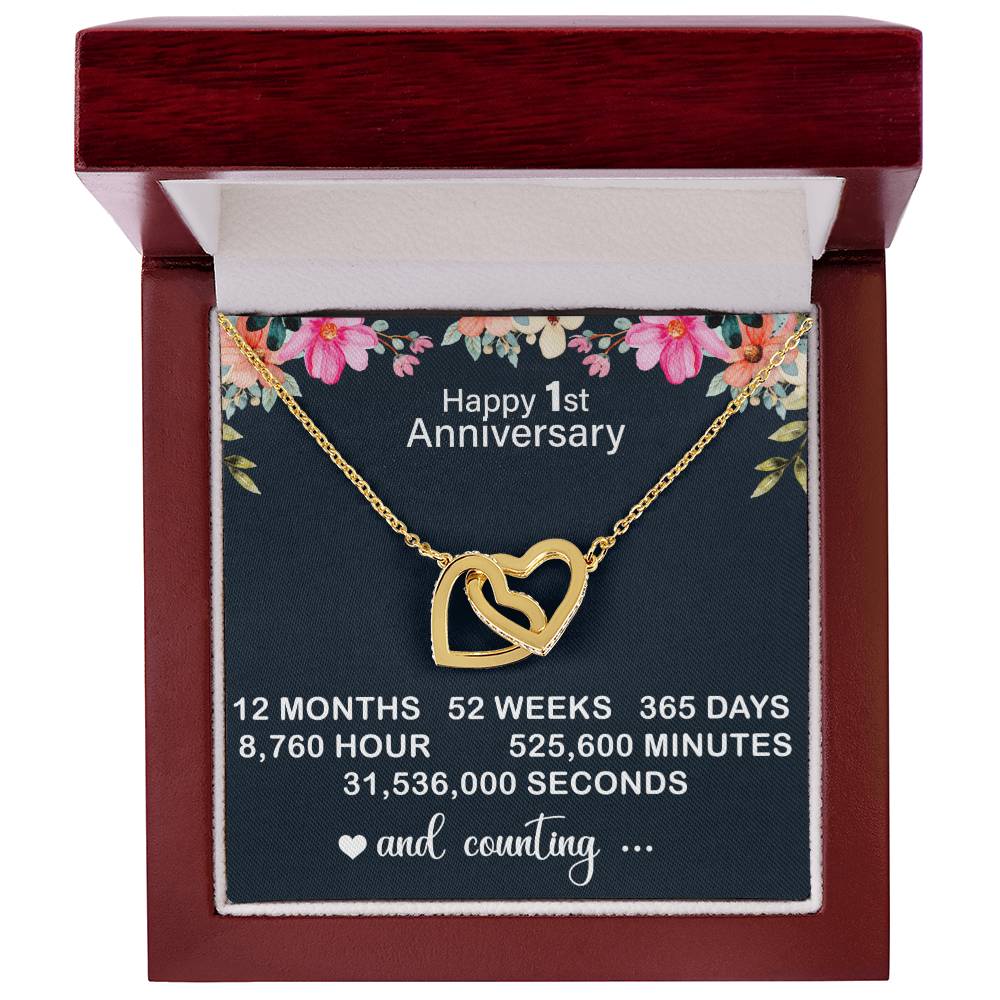 1 Year Anniversary Gift for Girlfriend - First Anniversary Gift for Her, 1st Anniversary Gift Idea - Beauty Belliss