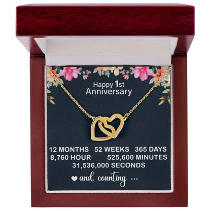 1 Year Anniversary Gift for Girlfriend - First Anniversary Gift for Her, 1st Anniversary Gift Idea - Beauty Belliss