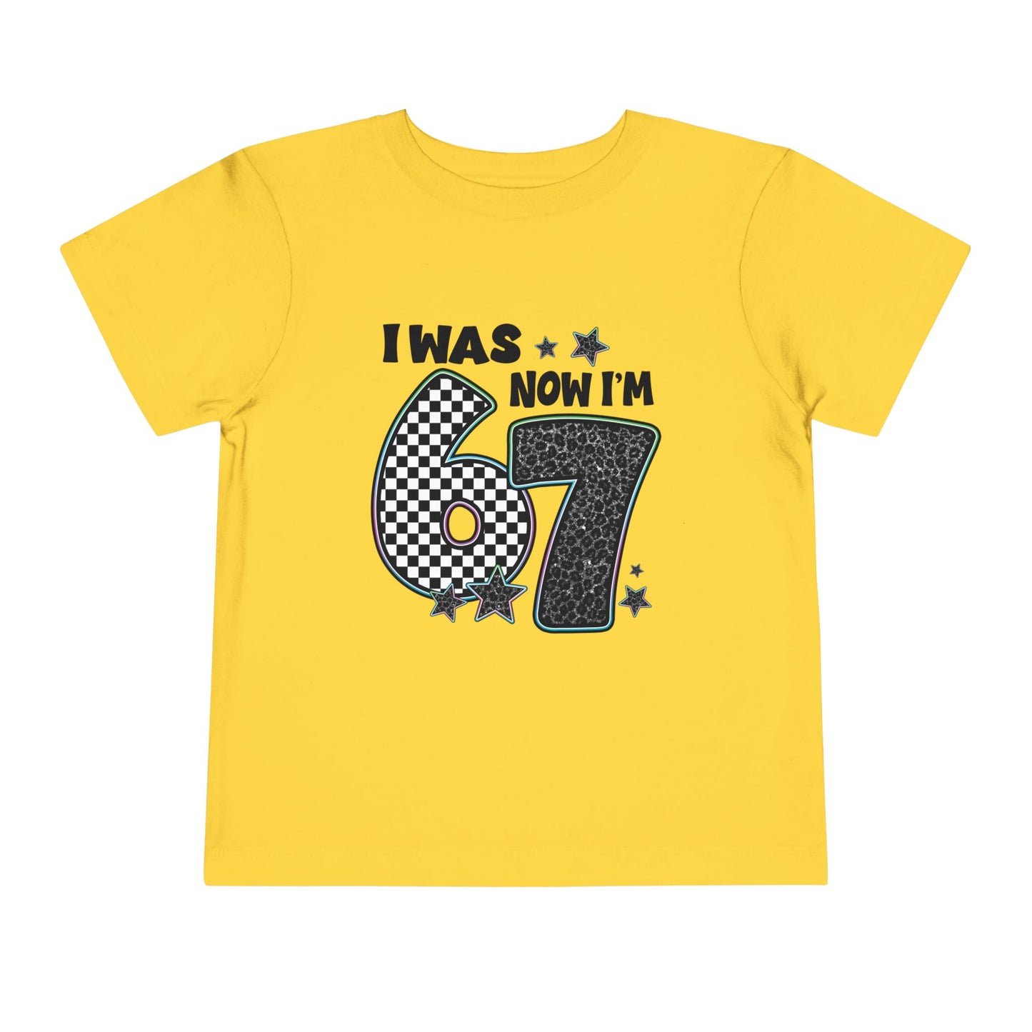 I Was 6 Now I’m 7” Birthday Shirt - Kids Party Gift t-shirt, Funny Kids Celebration
