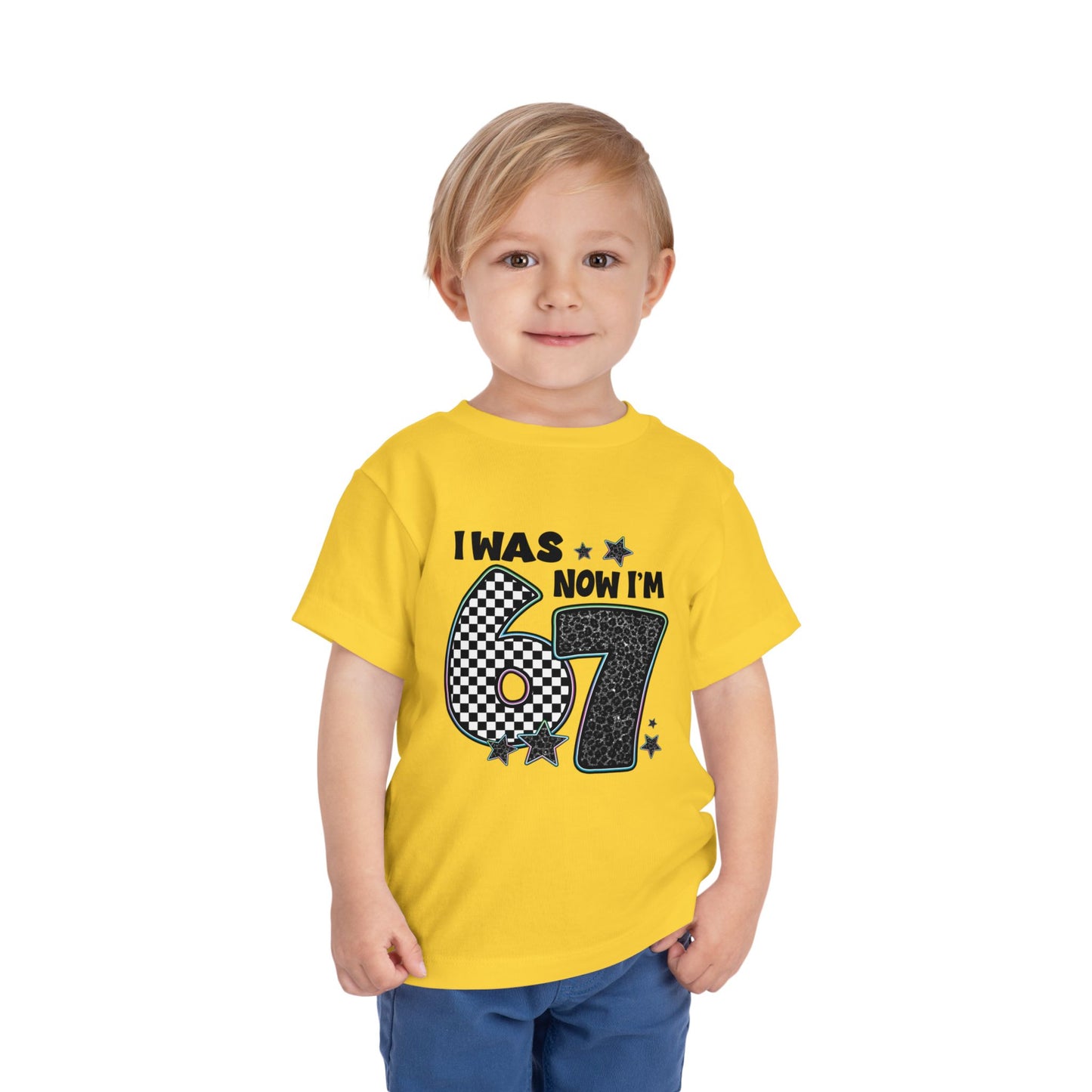 I Was 6 Now I’m 7” Birthday Shirt - Kids Party Gift t-shirt, Funny Kids Celebration