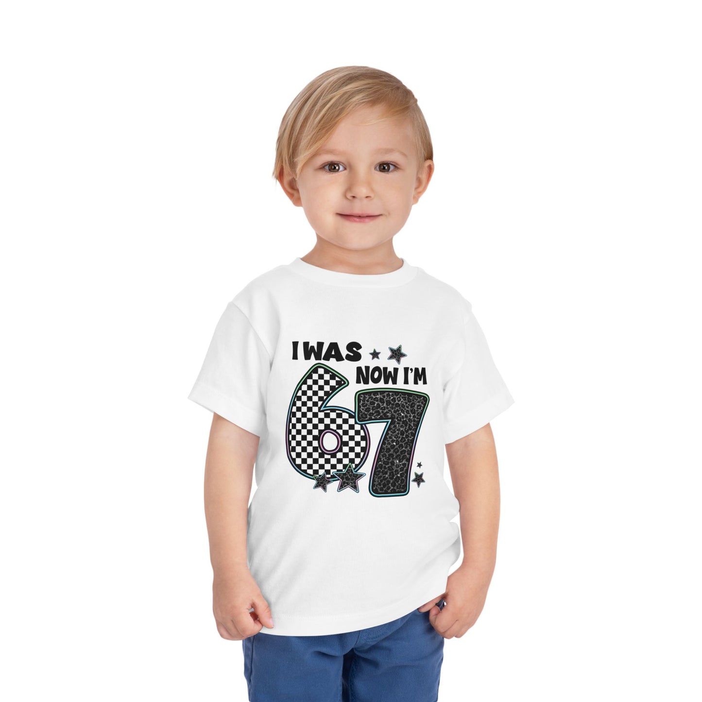 I Was 6 Now I’m 7” Birthday Shirt - Kids Party Gift t-shirt, Funny Kids Celebration