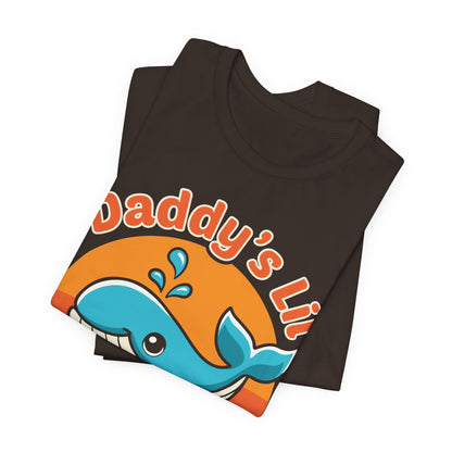 Funny Whale Dad Shirt - Daddy’s Lil Squirter shirt, Sarcastic Dad Humor Tee, Marine Life Ocean Lover Gift