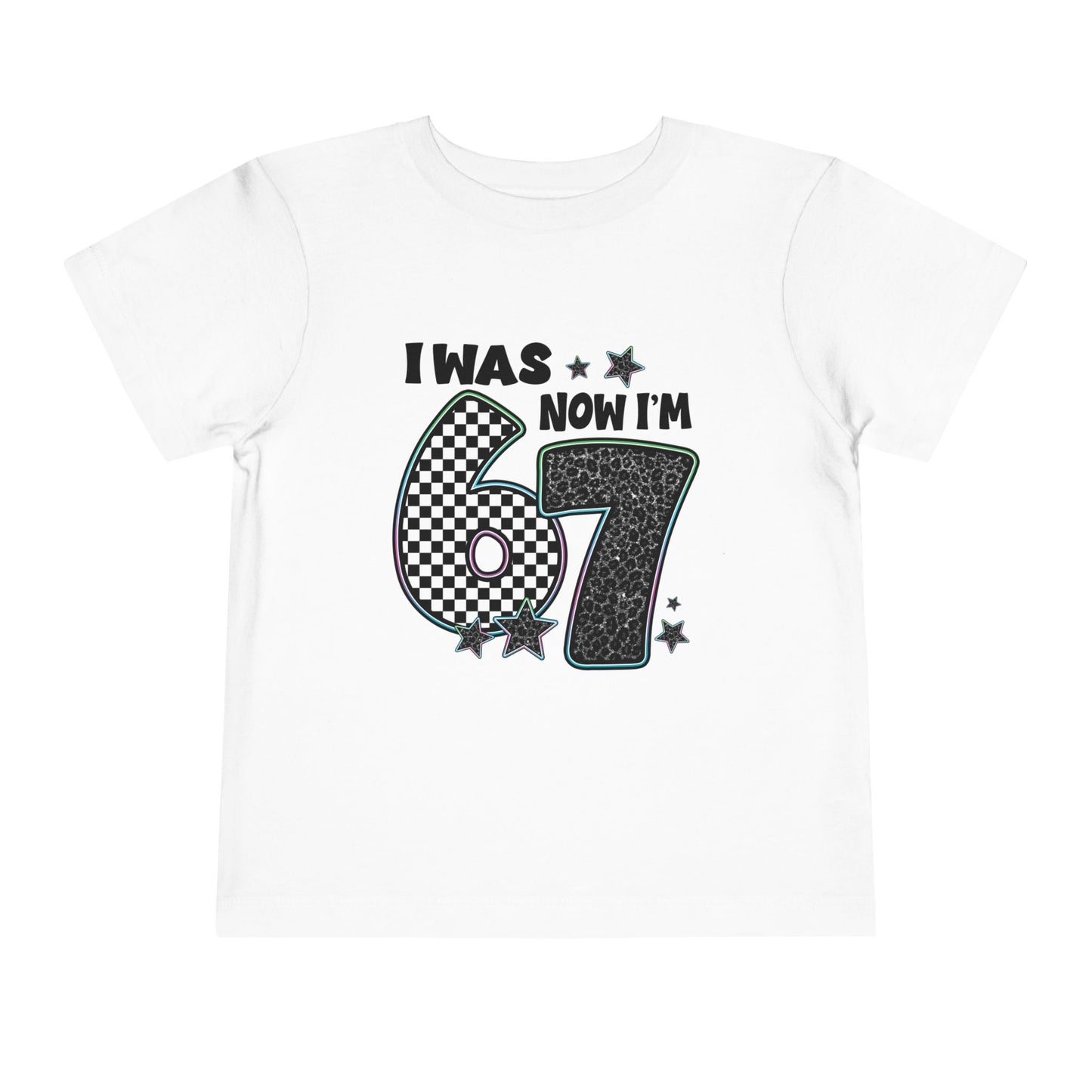 I Was 6 Now I’m 7” Birthday Shirt - Kids Party Gift t-shirt, Funny Kids Celebration
