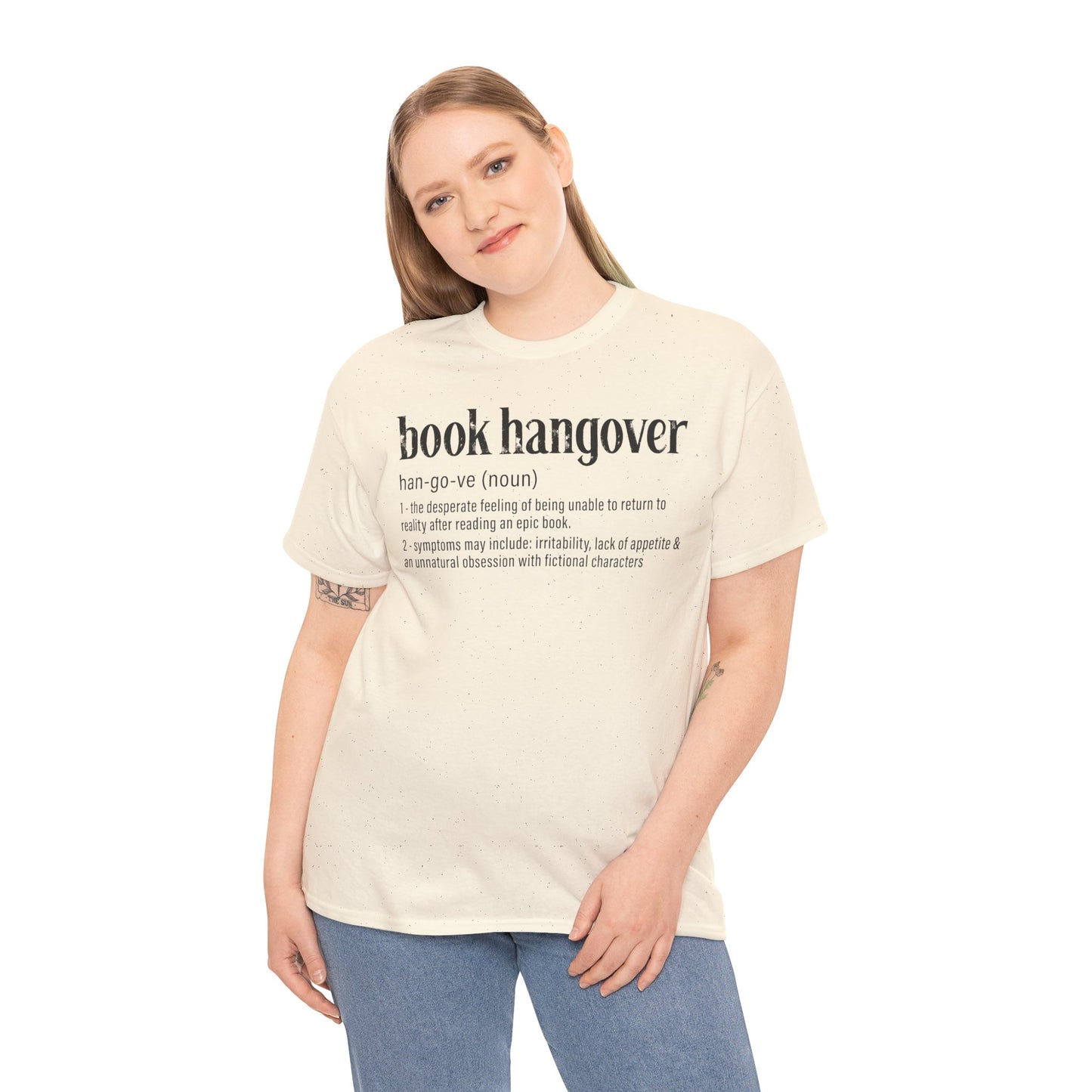 Book Hangover Definition T-Shirt - Literary Reader Tee - Book Lover Quote Tee for Readers