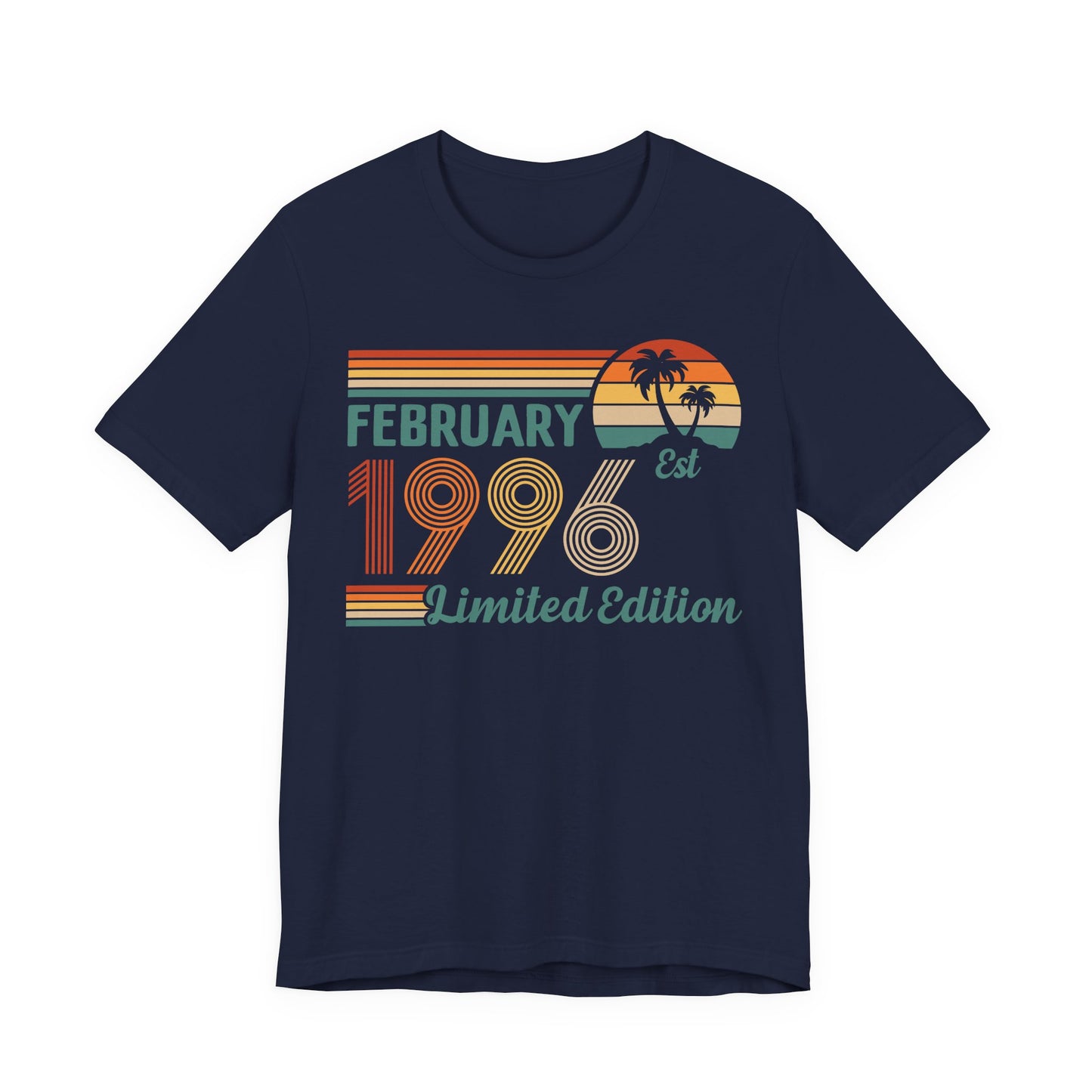February 1996 Limited Edition shirt - Retro Vintage Birthday T‑Shirt, Classic Birthday Gift