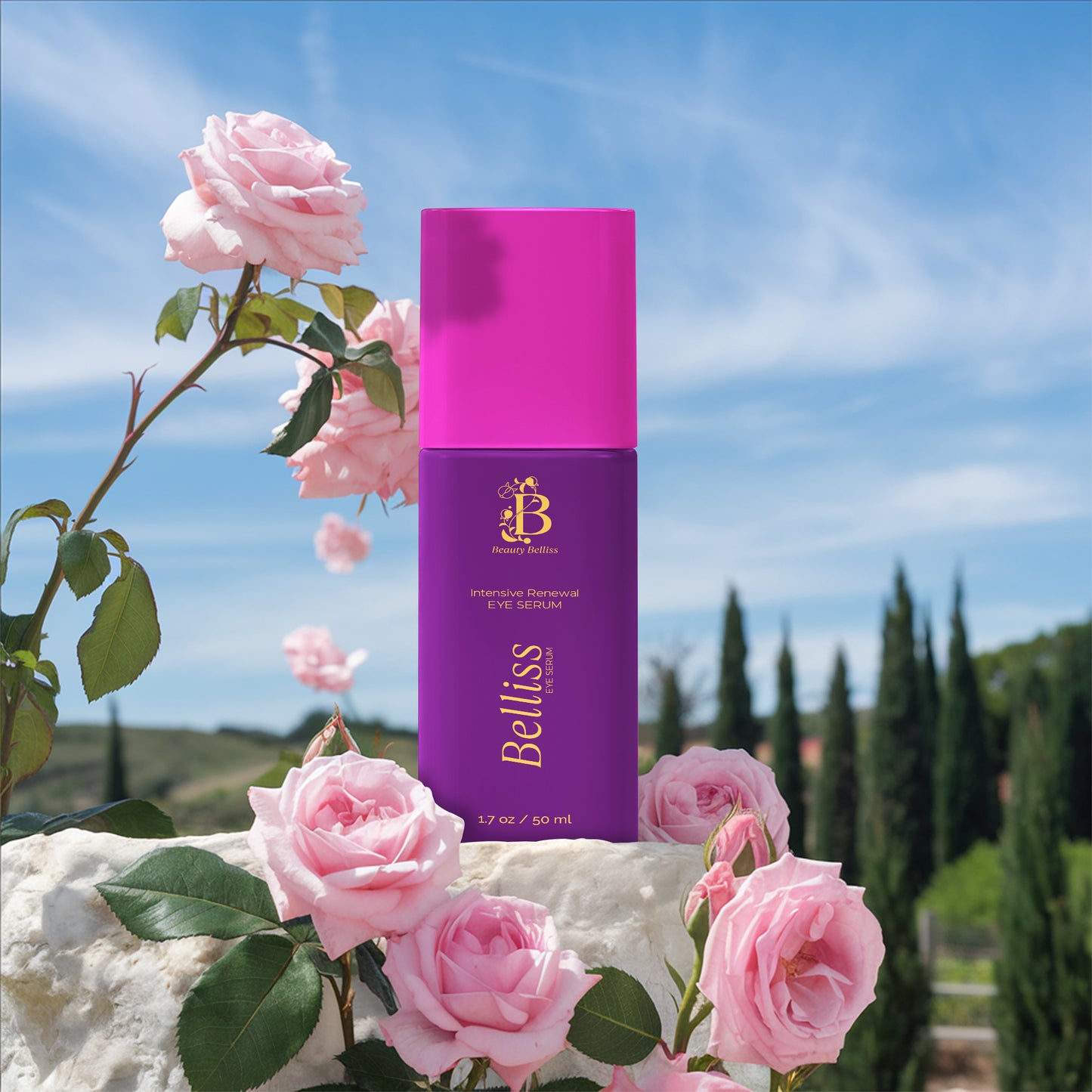 Intense Hydra Eye Serum - Hydrating & Brightening Eye Treatment for Wrinkles & Dark Circles