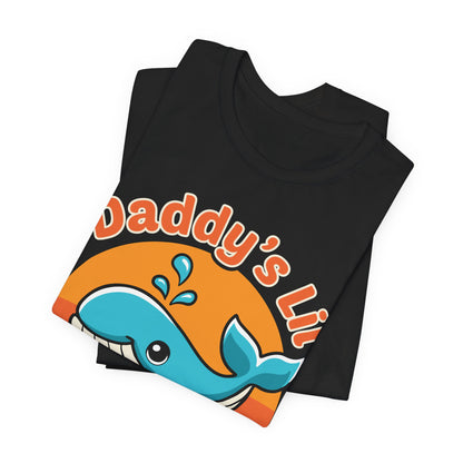 Funny Whale Dad Shirt - Daddy’s Lil Squirter shirt, Sarcastic Dad Humor Tee, Marine Life Ocean Lover Gift