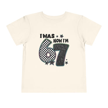 I Was 6 Now I’m 7” Birthday Shirt - Kids Party Gift t-shirt, Funny Kids Celebration