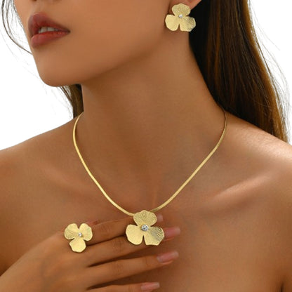 Simple Ladies Necklace and Earring Sets for Women – Perfect for Suit Niche