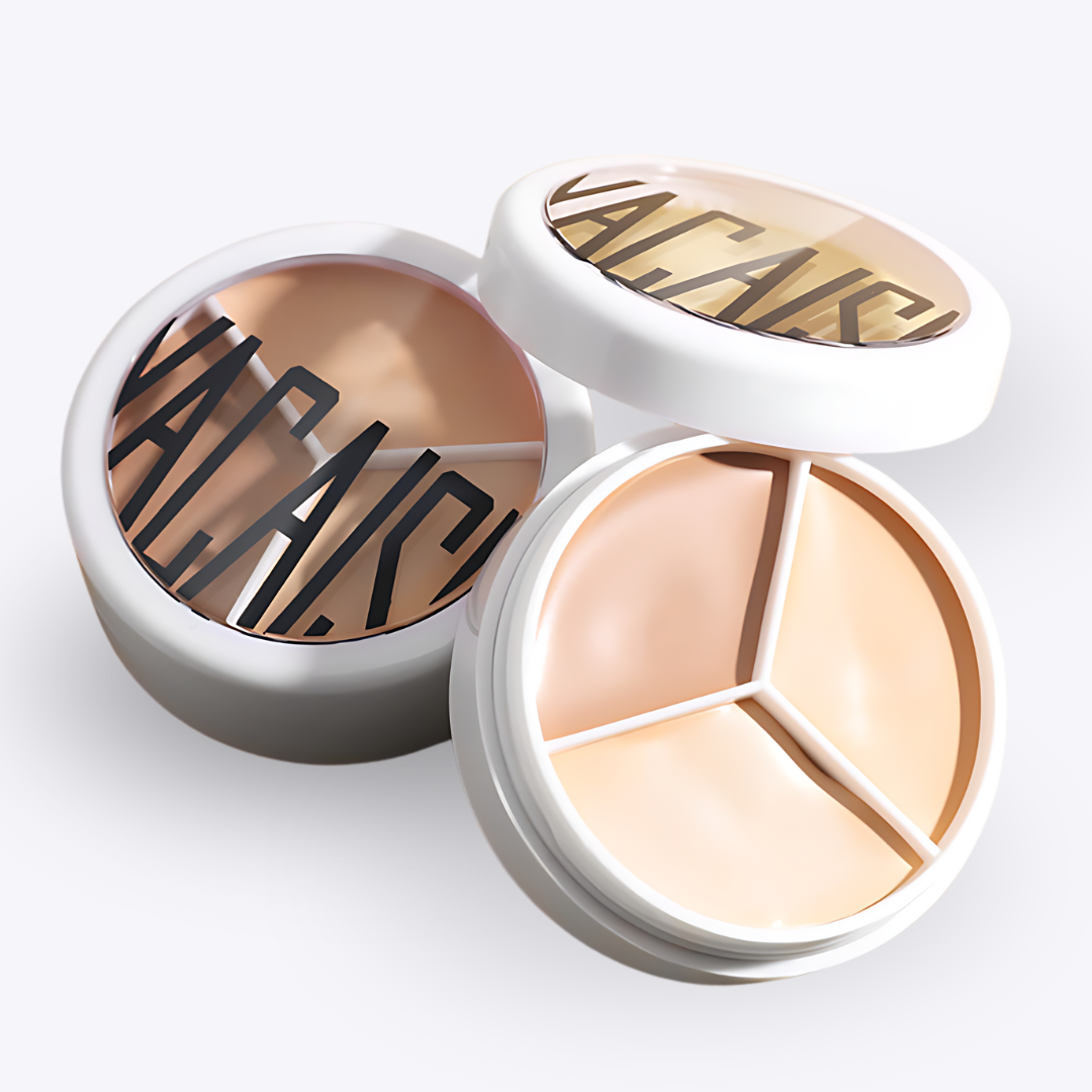 Waterproof 3-Color Concealer Palette