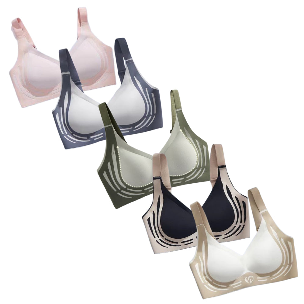 Women's Plus Size Sports Bra - Soft Support with Adjustable Straps