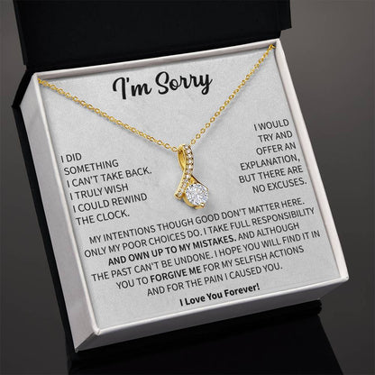 apology necklace gift for girlfriend asking for forgiveness