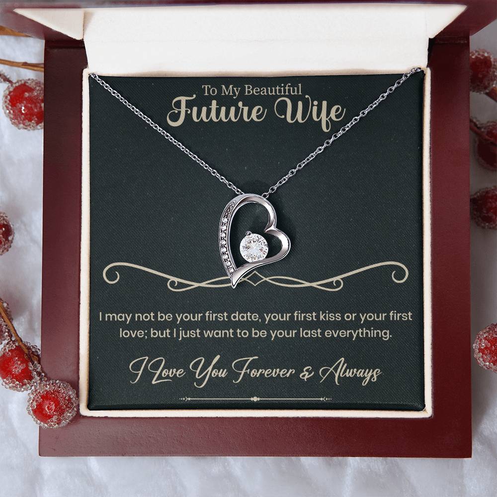 To My Beautiful Future Wife Forever Love Necklace
