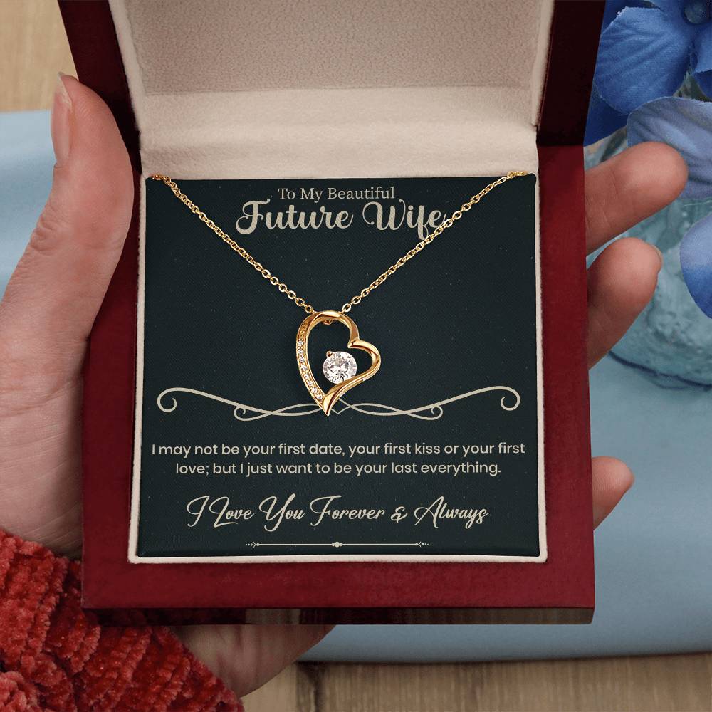 To My Beautiful Future Wife Forever Love Necklace