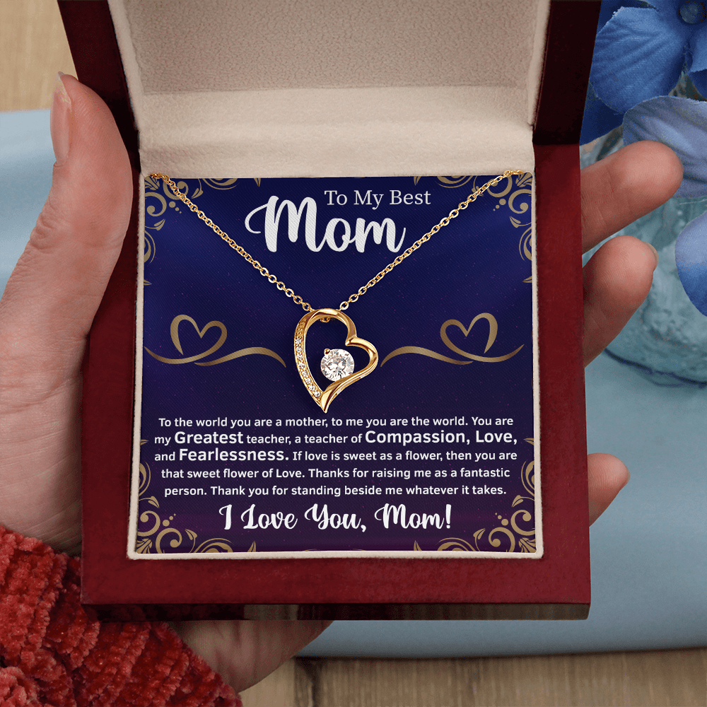 To My Mom Necklace From Son Gifts For Mom From Son - Necklace For Mother From Son, Jewelry Gifts for Mother s Day, Christmas Gift Ideas for Mom